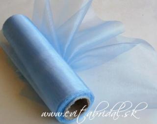 Organza modrá 36cm