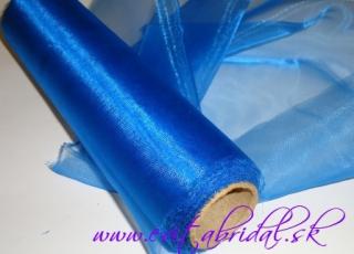 Organza tmavomodrá 36cm