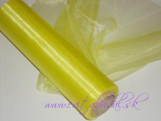 Organza žltá 16cm