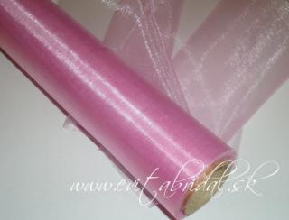 Organza ružová 36cm