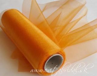 Organza oranžová 36cm