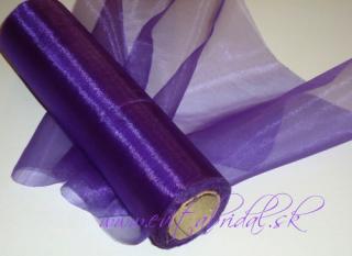 Organza fialová 36cm 