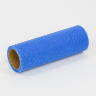 Tyl v rolke modrý 15cm x 9m 