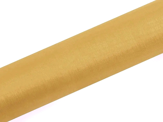 Organza zlatá 16cm/9m