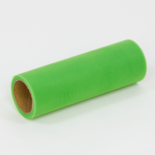 Tyl v rolke svetlozelený 15cm x 9m 